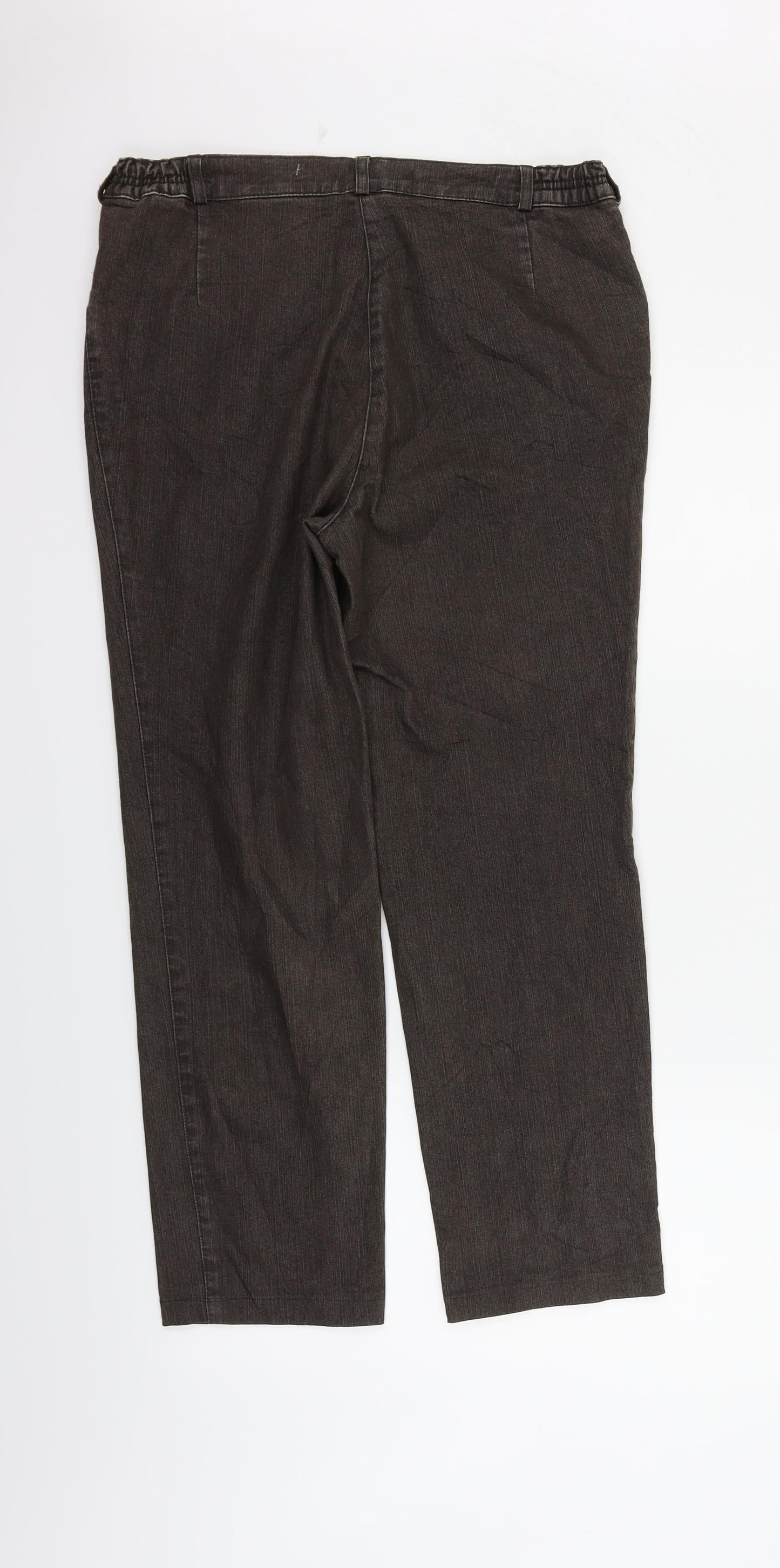 Malva Womens Brown   Straight Jeans Size 32 in L27 in
