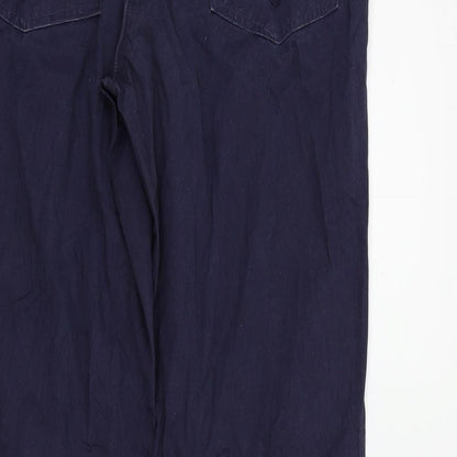 Mode Womens Blue   Trousers  Size 32 in L31 in