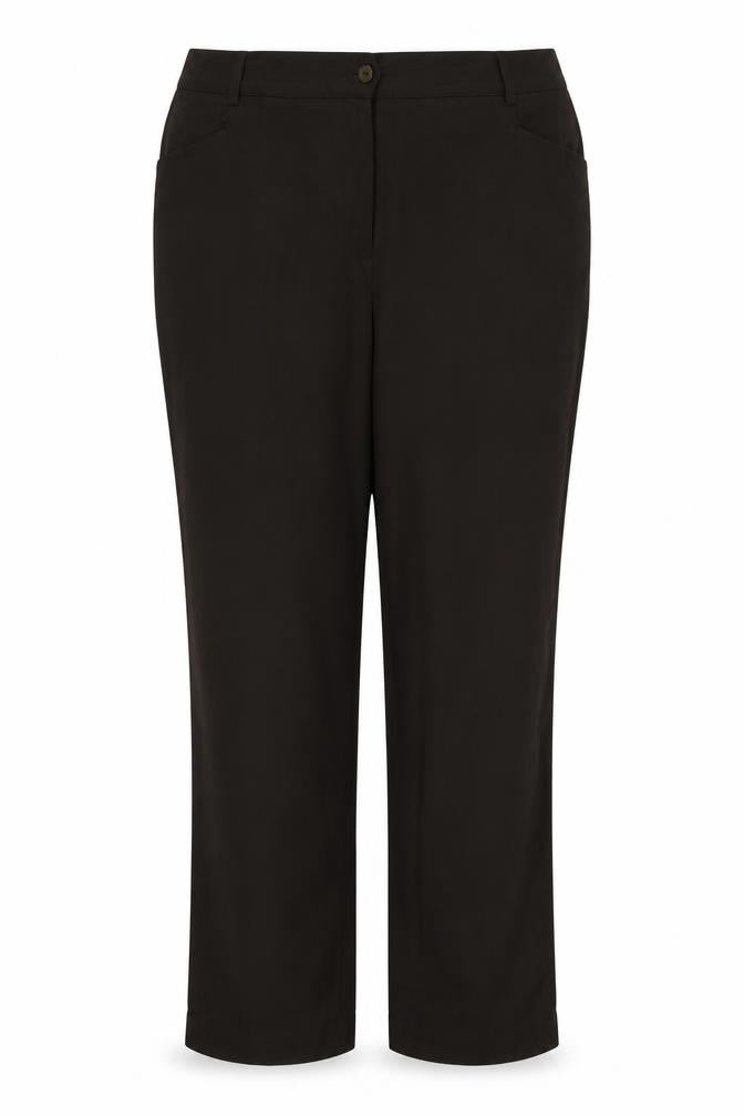 Womens UK Size 22 Stark Regular Fit  Brown Trousers