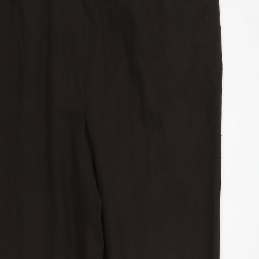 Womens UK Size 22 Stark Regular Fit  Brown Trousers