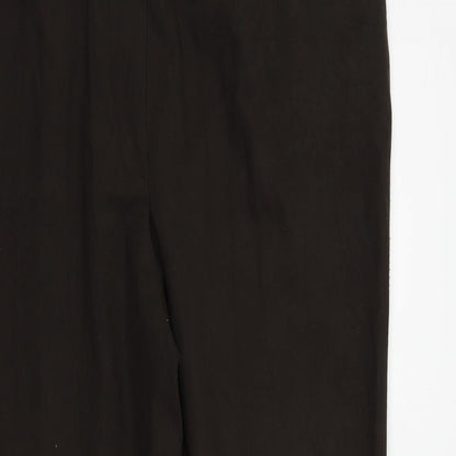 Womens UK Size 22 Stark Regular Fit  Brown Trousers