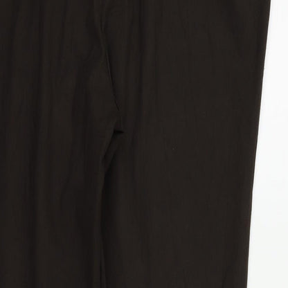 Womens UK Size 22 Stark Regular Fit  Brown Trousers