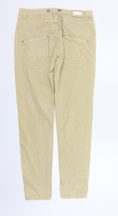 ambika Womens Beige   Trousers  Size S L30 in