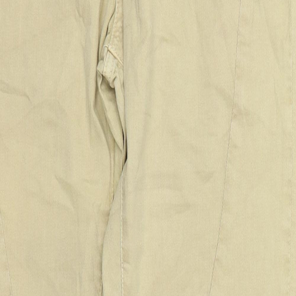 ambika Womens Beige   Trousers  Size S L30 in