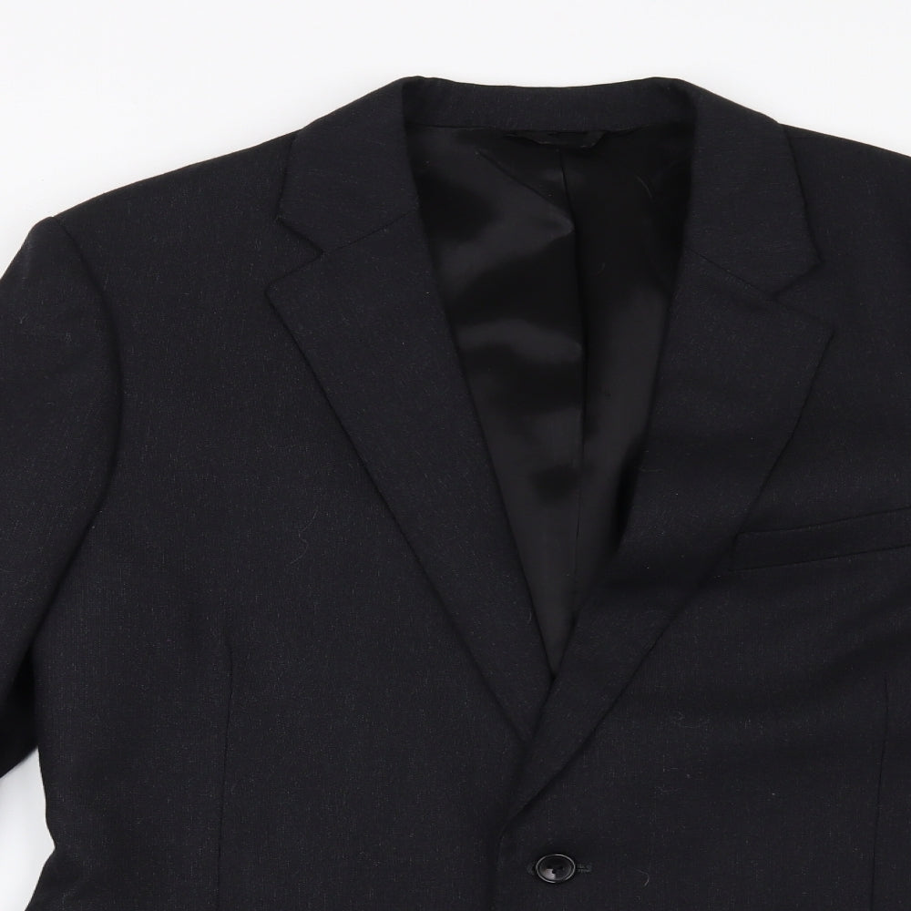 Mens UK Size 38 Preworn Regular Blue Suit Jacket