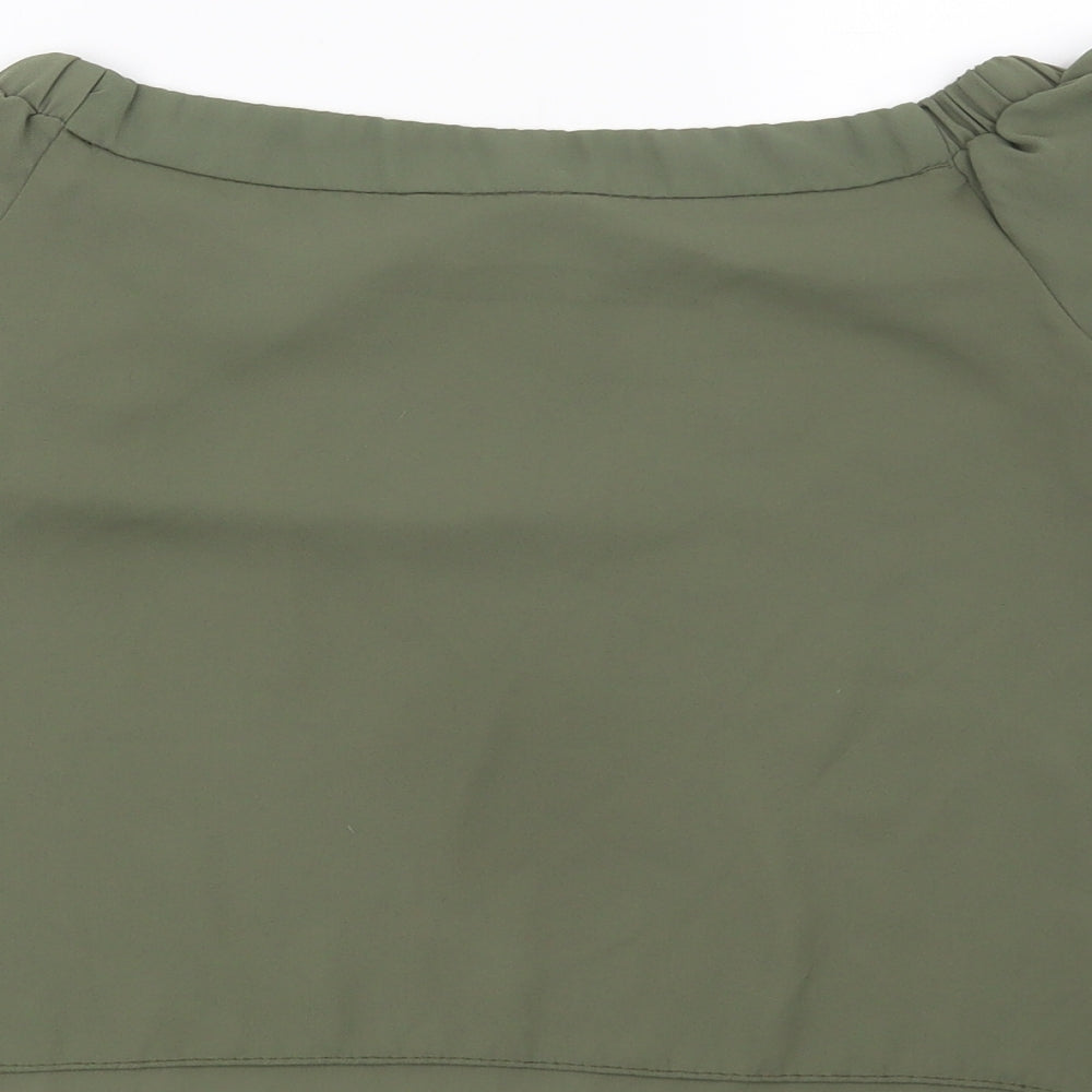 New Look Girls Green   Basic Blouse Size 12 Years