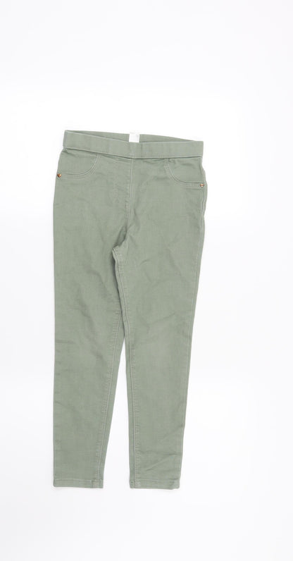 George Girls Green   Jegging Jeans Size 6-7 Years