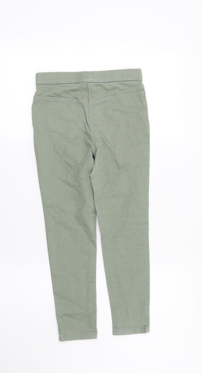 George Girls Green   Jegging Jeans Size 6-7 Years