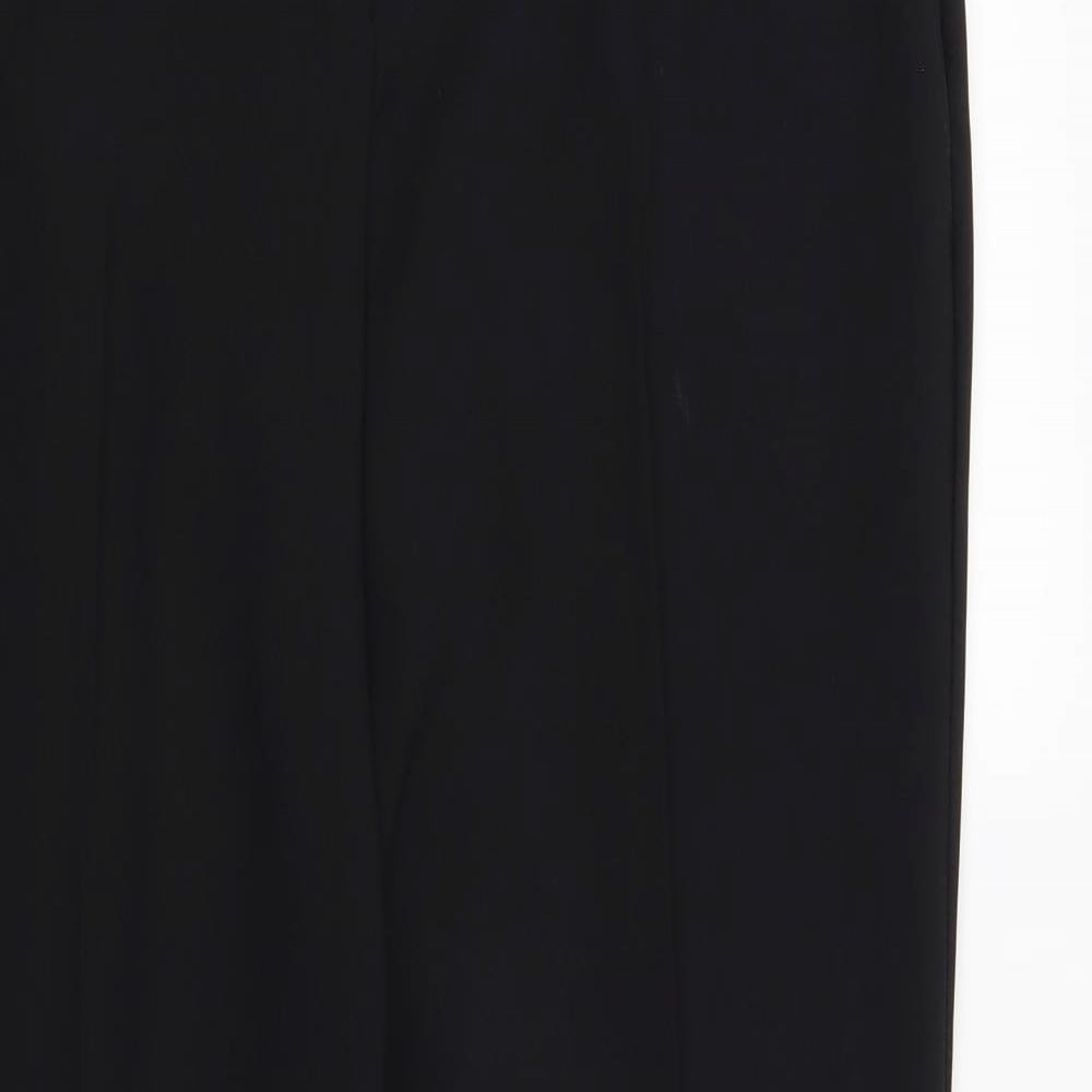 George Womens Black   Trousers  Size 12 L27 in