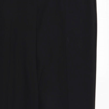 George Womens Black   Trousers  Size 12 L27 in