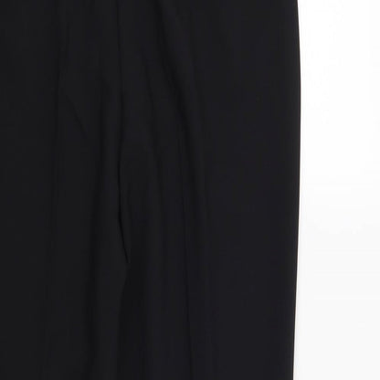 George Womens Black   Trousers  Size 12 L27 in