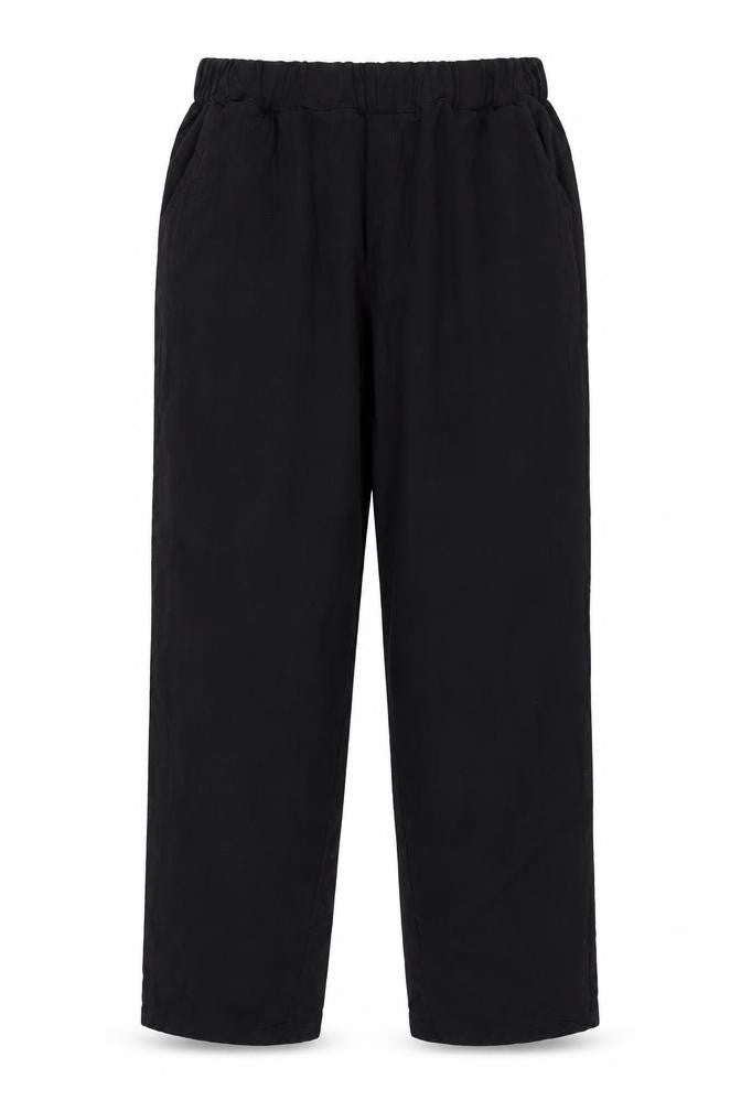 Womens UK Size 2XL Preworn Regular Fit  Black Trousers