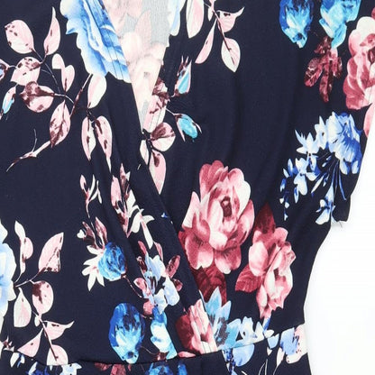 Mela London Womens Blue  Jersey A-Line  Size 10