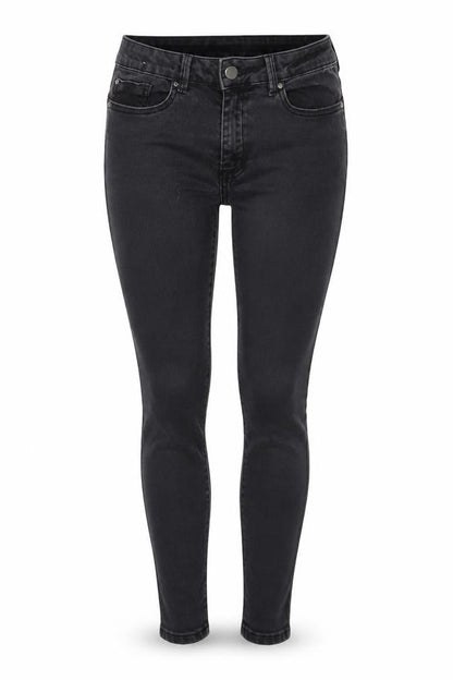 Womens UK Size 8 Nutmeg Regular Fit Skinny Grey Jeans