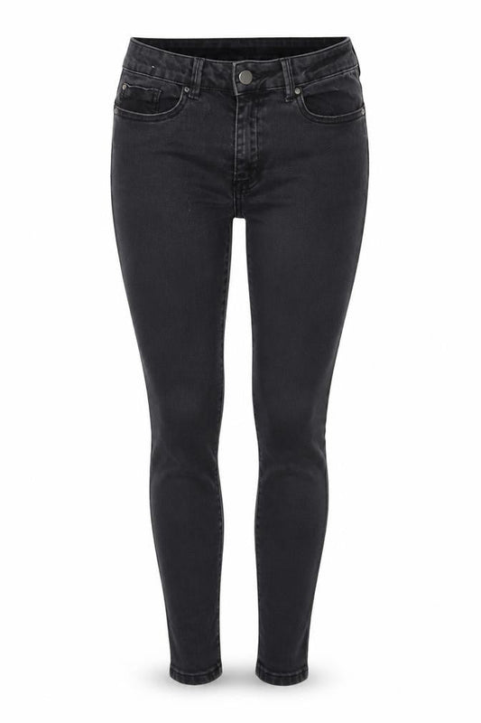 Womens UK Size 8 Nutmeg Regular Fit Skinny Grey Jeans