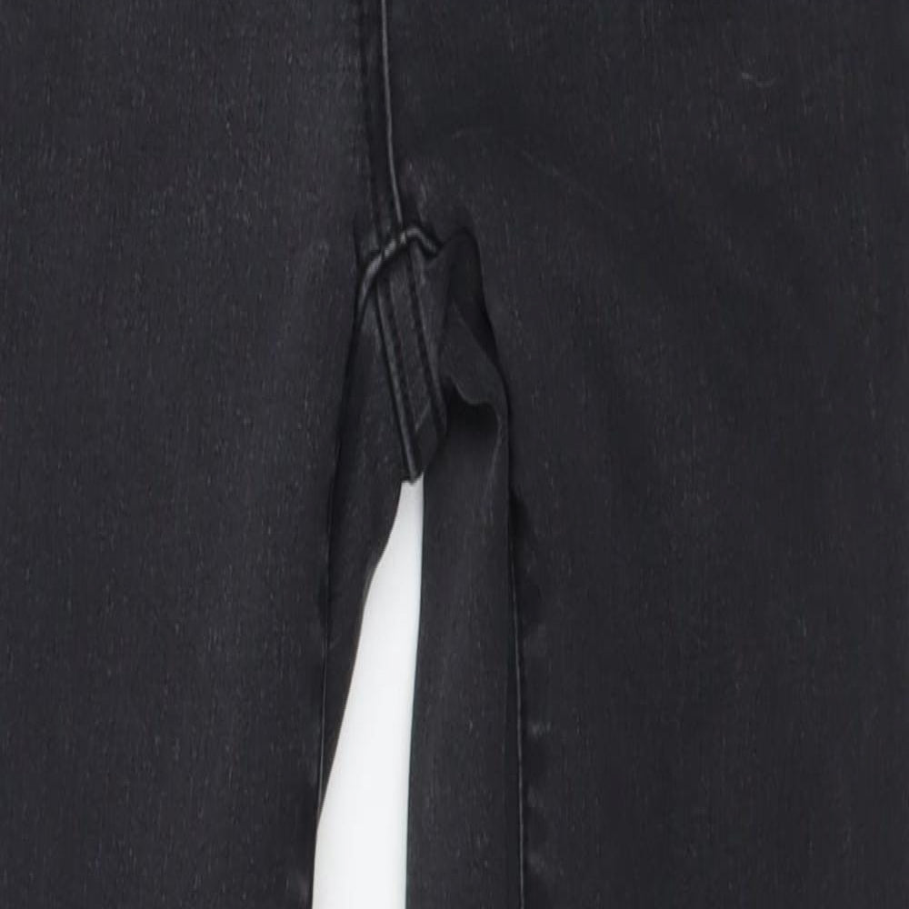 Nutmeg Womens Grey  Denim Skinny Jeans Size 8 L26 in