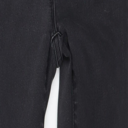 Nutmeg Womens Grey  Denim Skinny Jeans Size 8 L26 in