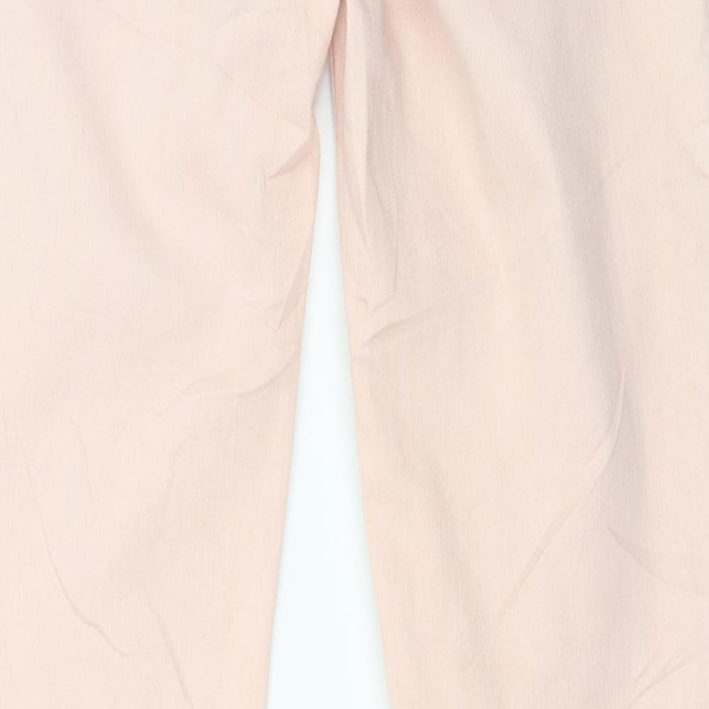 Womens UK Size 27 in H&M Regular Fit Skinny Pink Jeans