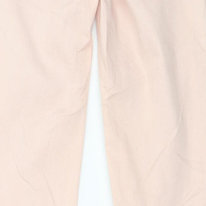Womens UK Size 27 in H&M Regular Fit Skinny Pink Jeans
