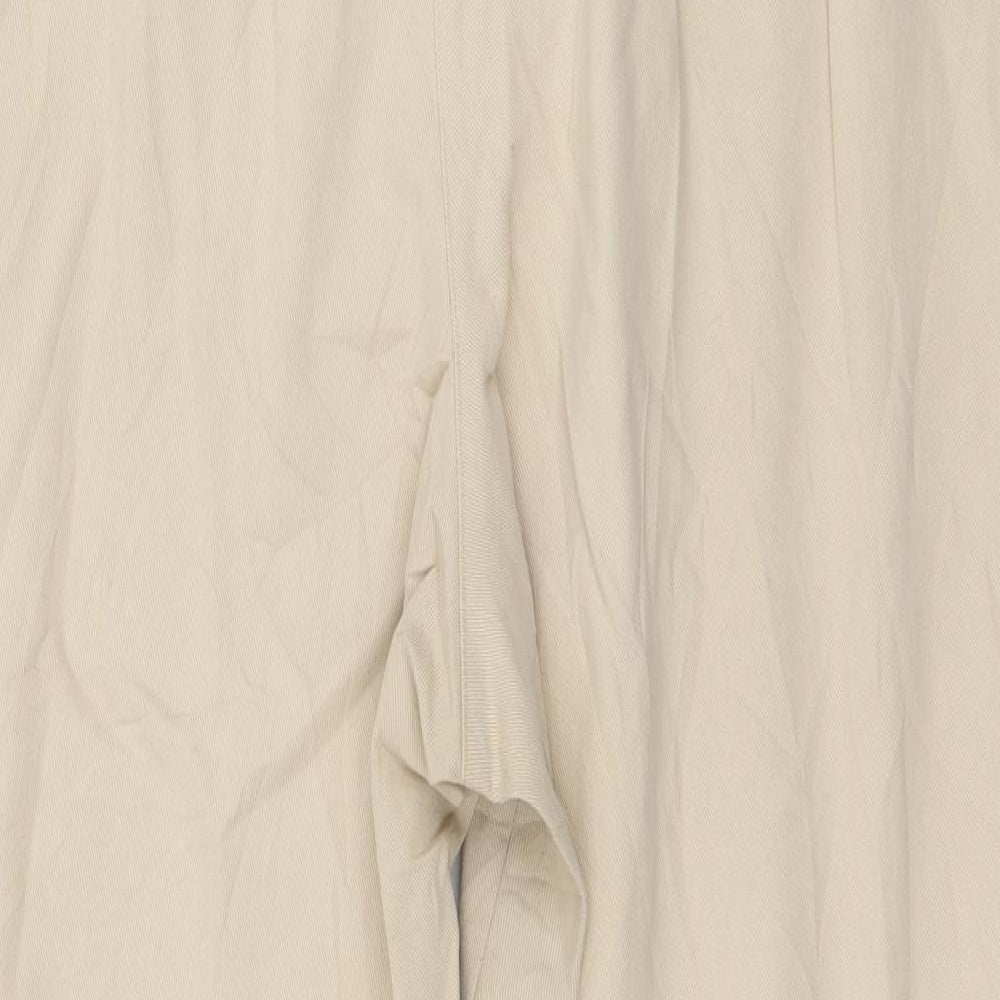 Womens UK Size 36 in Preworn Regular Fit  Beige Trousers