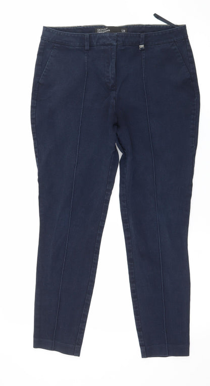 NEXT Womens Blue  Denim Skinny Jeans Size 12 L25 in
