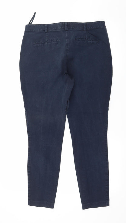 NEXT Womens Blue  Denim Skinny Jeans Size 12 L25 in