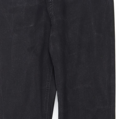 George Womens Black  Denim Skinny Jeans Size 10 L29 in