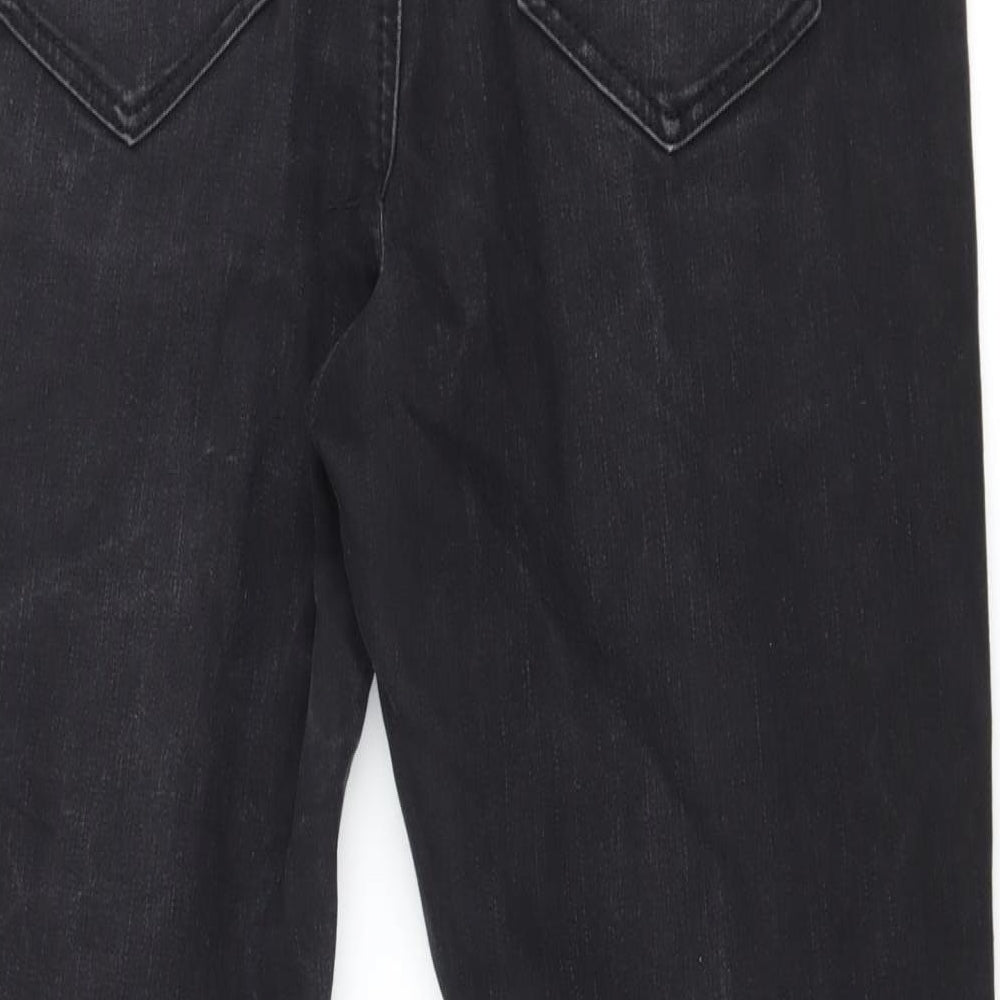 George Womens Black  Denim Skinny Jeans Size 10 L29 in