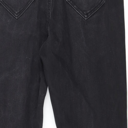 George Womens Black  Denim Skinny Jeans Size 10 L29 in