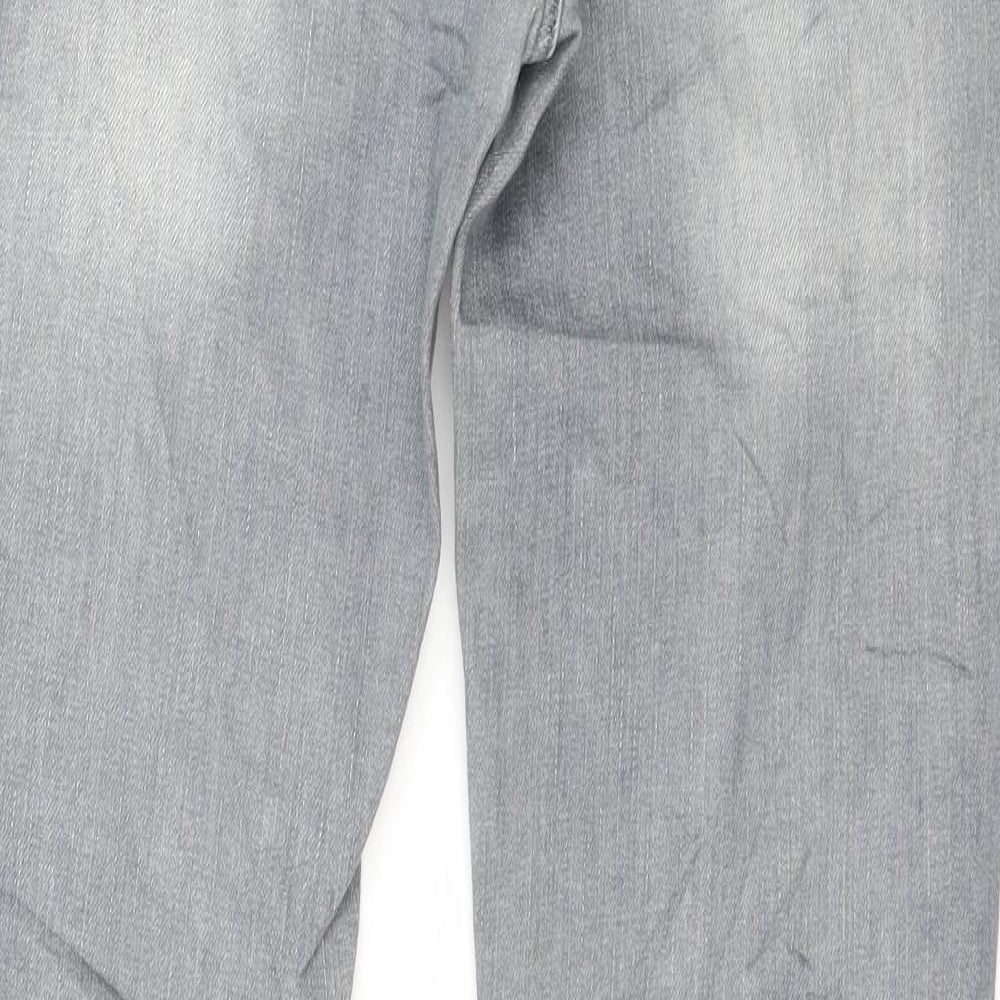 Zara Womens Grey  Denim Skinny Jeans Size 6 L29 in