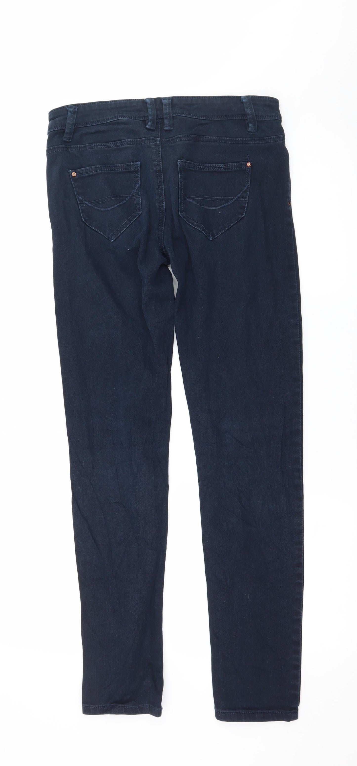 Clockhouse Womens Blue  Denim Straight Jeans Size 8 L29 in