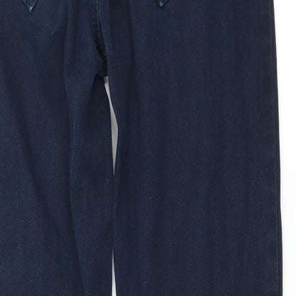 Clockhouse Womens Blue  Denim Straight Jeans Size 8 L29 in