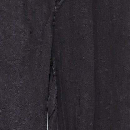 Denim & Co. Womens Grey  Denim Jegging Jeans Size 14 L30 in