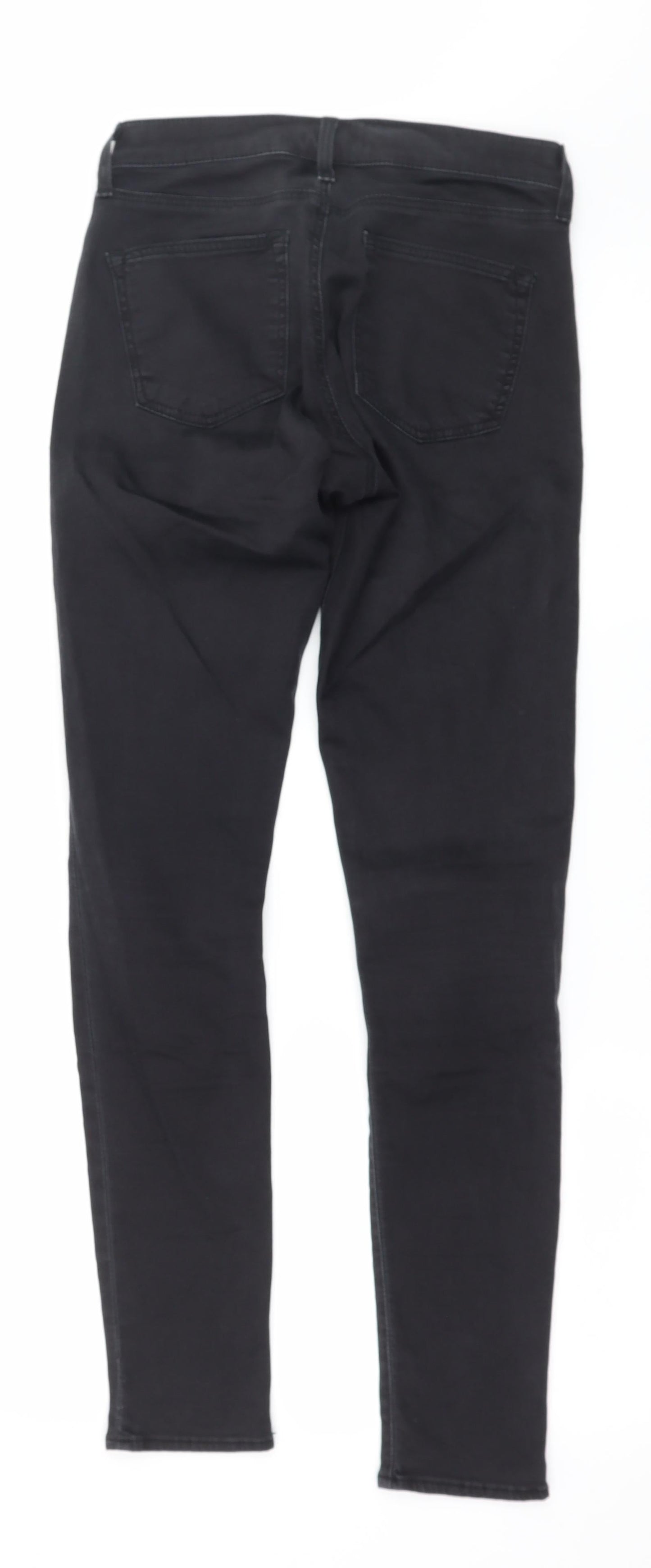 Topshop Womens Black  Denim Skinny Jeans Size 26 in L32 in