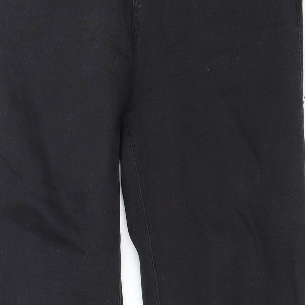 Topshop Womens Black  Denim Skinny Jeans Size 26 in L32 in