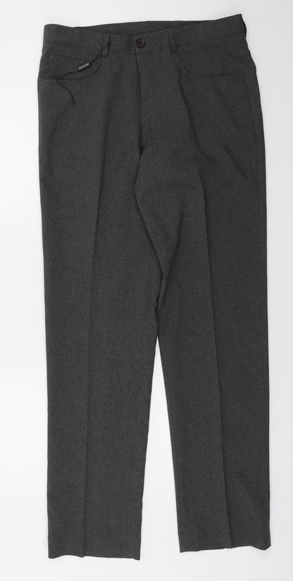 Womens UK Size 32 in Taylor & Wright Regular Fit  Grey Trousers
