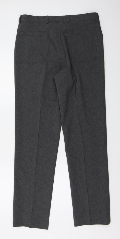 Womens UK Size 32 in Taylor & Wright Regular Fit  Grey Trousers