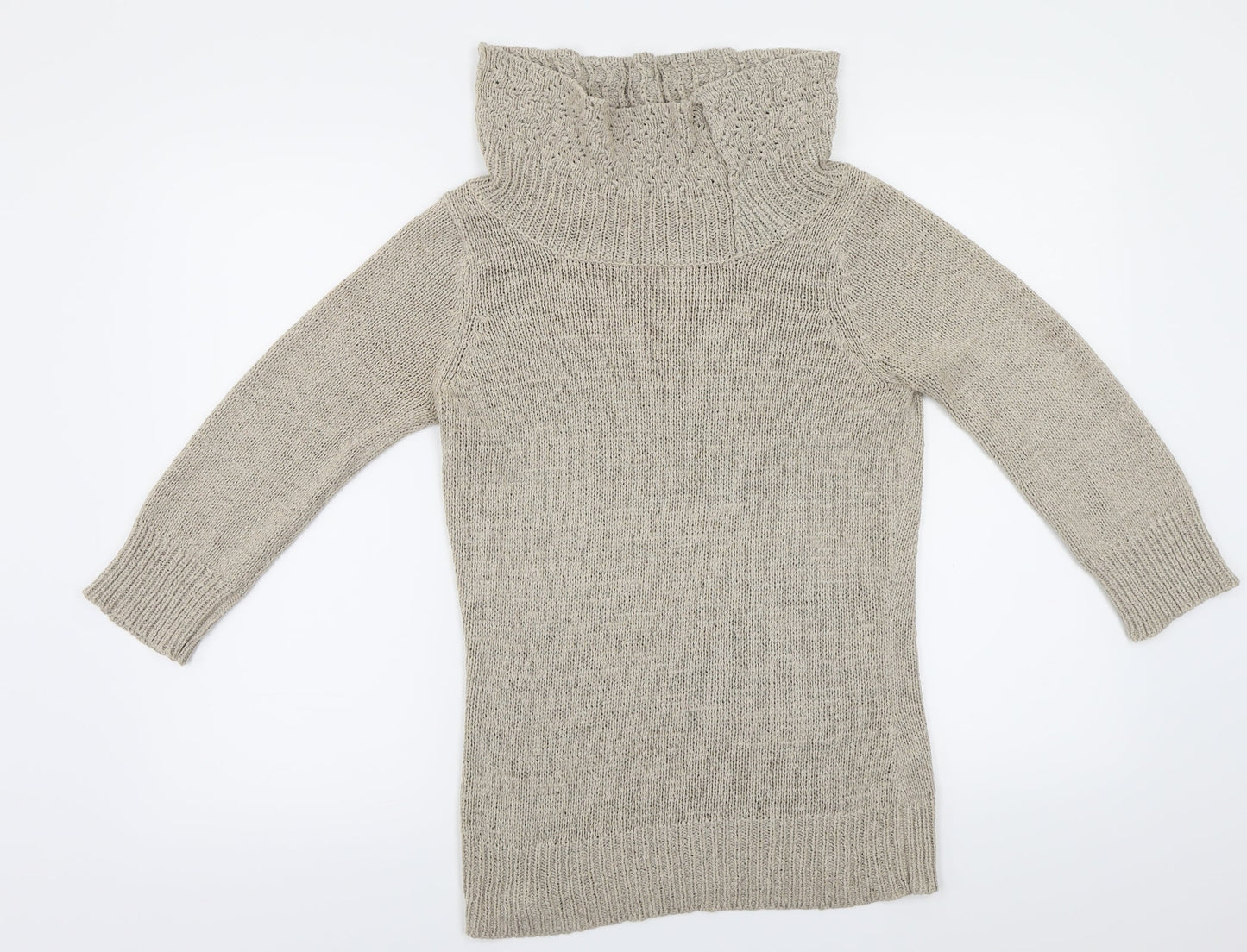 BHS  Womens Beige   Pullover Jumper Size 8