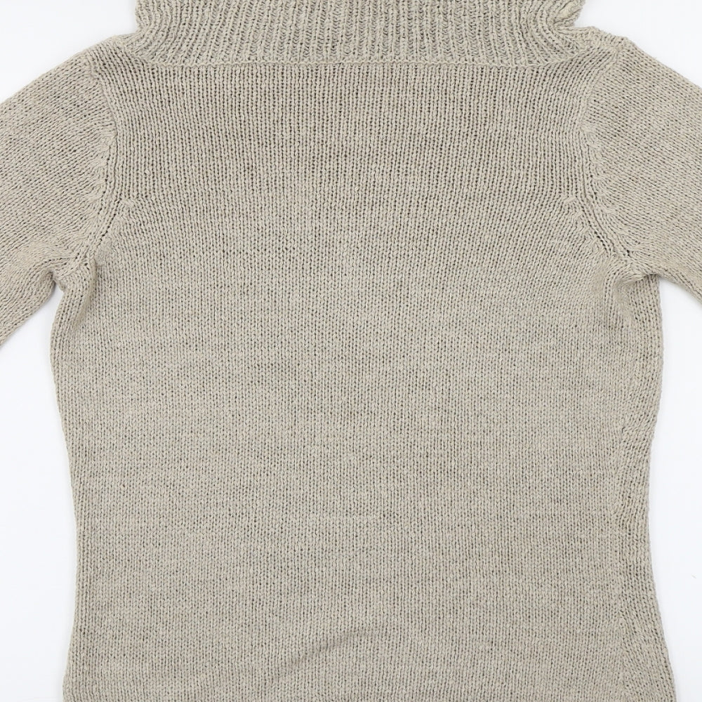 BHS  Womens Beige   Pullover Jumper Size 8