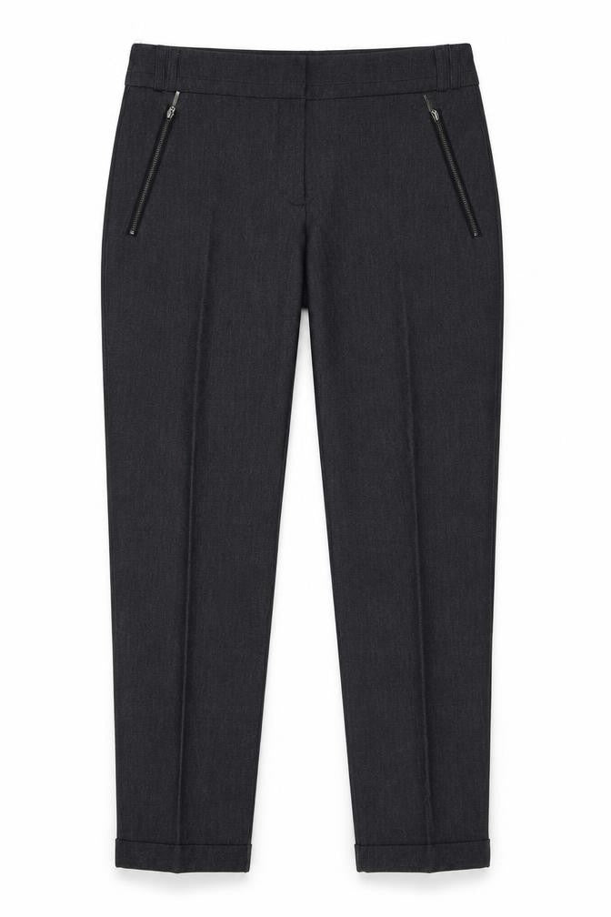 Womens UK Size 30 in F&F Regular Fit  Blue Trousers