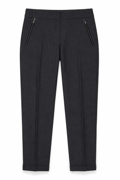 Womens UK Size 30 in F&F Regular Fit  Blue Trousers