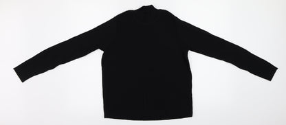 Warehouse  Womens Black   Pullover Jumper Size 12