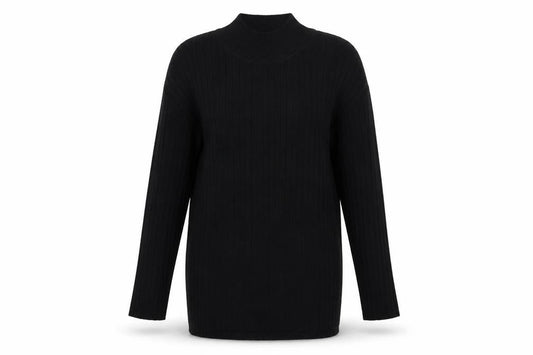 Warehouse  Womens Black   Pullover Jumper Size 12