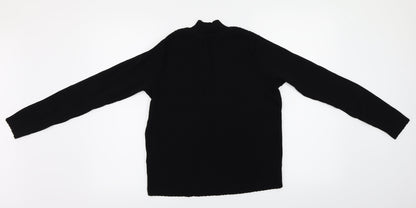 Warehouse  Womens Black   Pullover Jumper Size 12