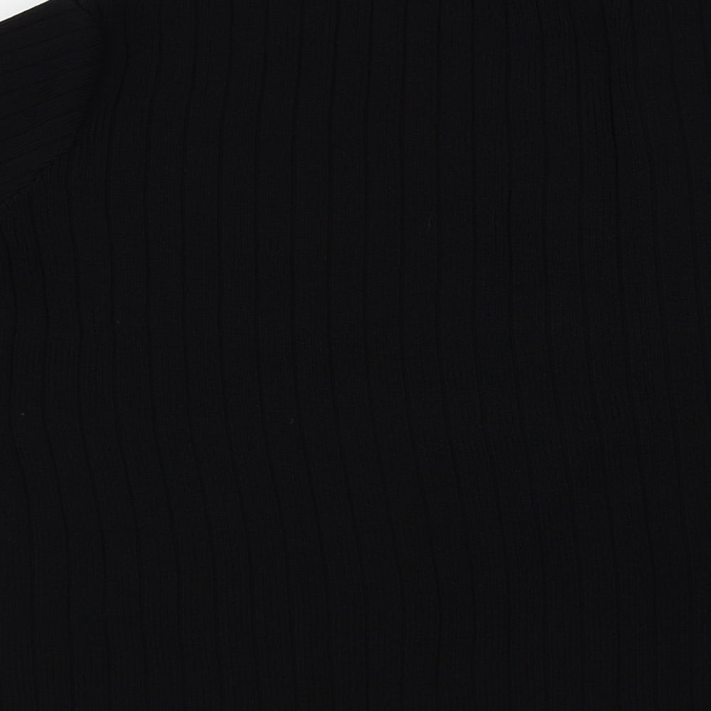 Warehouse  Womens Black   Pullover Jumper Size 12