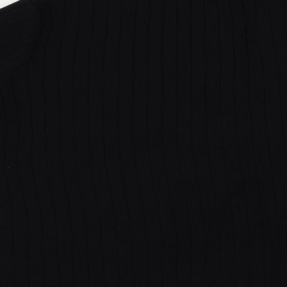 Warehouse  Womens Black   Pullover Jumper Size 12