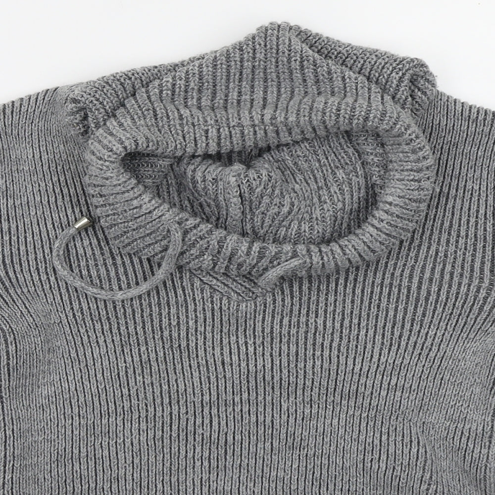 Grin&Bear  Womens Grey   Pullover Jumper Size S