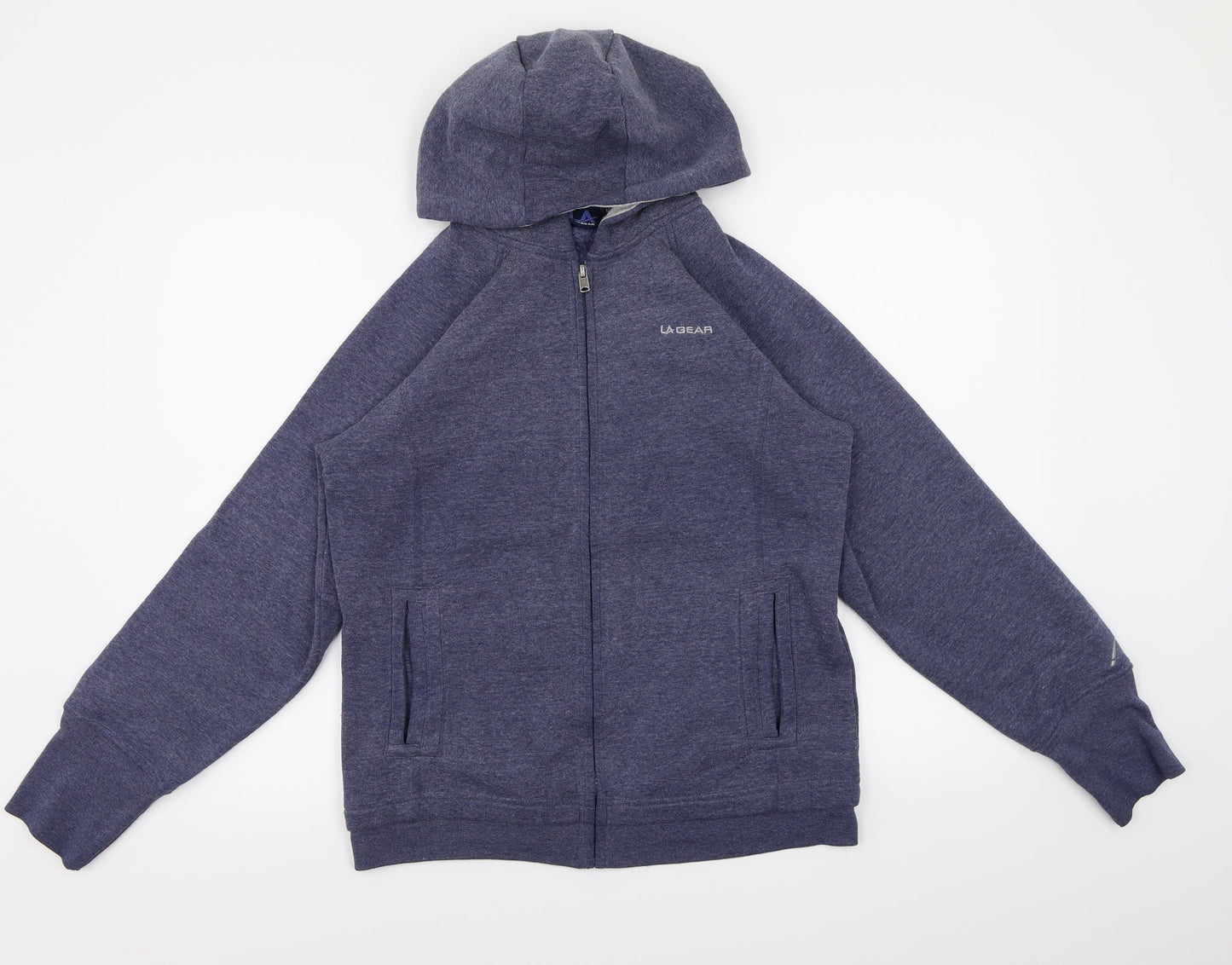 LA Gear  Womens Blue   Full Zip Jumper Size 10