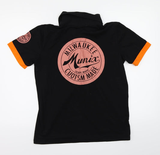 ct&hf Mens Black    Polo Size M