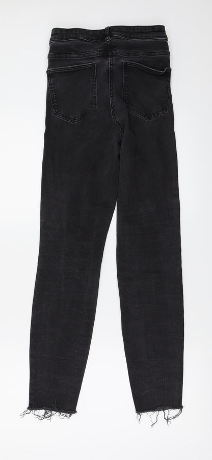 NEXT  Womens Grey   Straight Jeans Size 10 L25 in